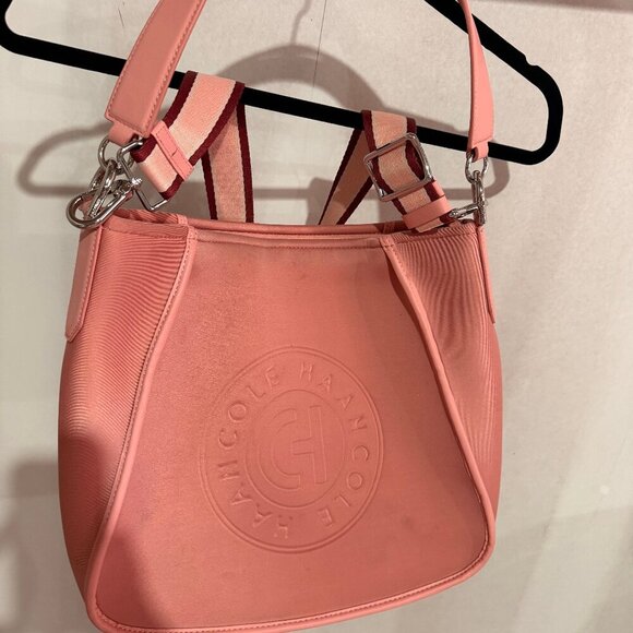Cole Haan Pink Women's Neoprene Midsize Crossbody - Picture 1 of 11